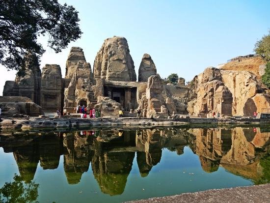Masroor rock cut temple in Himachal Pradesh