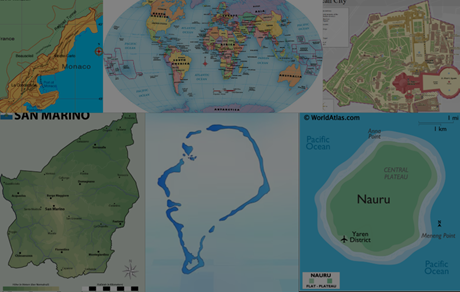 5 Smallest Countries of the World